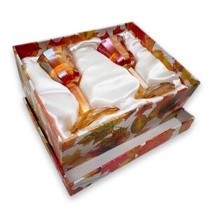 Harvest Shimmer Candlestick Pair